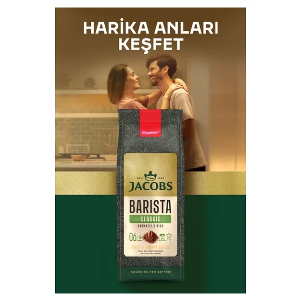 Jacobs Barista Classic Filtre Kahve 200 Gr - Görsel 5