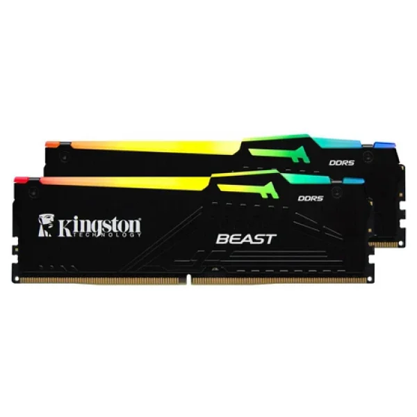 Kingston Fury Beast RGB 64 GB (2x32) 5600 MHz Cl36 Kf556c36bbeak2/64 DDR5 RAM - Görsel 5