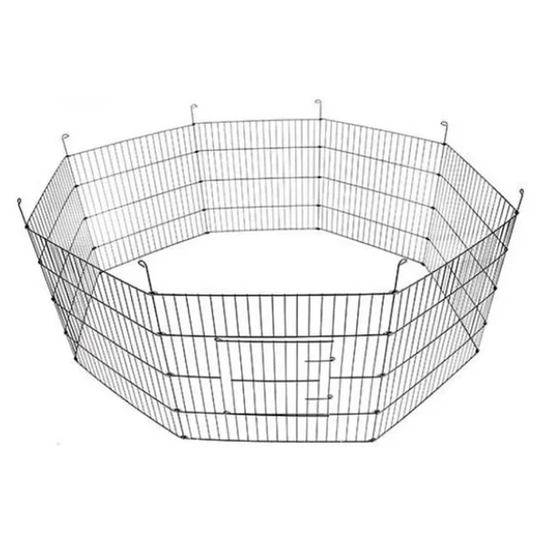 Aqua Boutique Metal Kedi Köpek Çiti Siyah 61x48cm - Görsel 3
