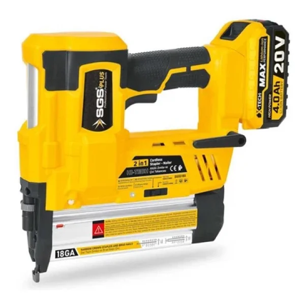 Sgs Sgs5165 Tek Akülü 4 Ah Zımba Ve Çivi Çakma Makinesi - Görsel 3