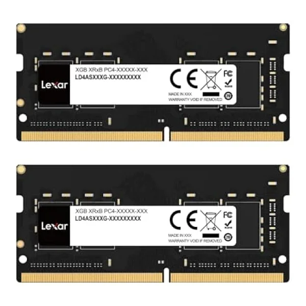 Lexar Sodımm DDR4 RAM 16gb Kiti (2x16gb), 3200mhz Dram, 260-Pın DDR4 Sodımm Dizüstü Bilgisayar Belleği, Yüksek Performanslı So-Dımm, PC Dizüstü Bilgisayar Belleği - Görsel 5