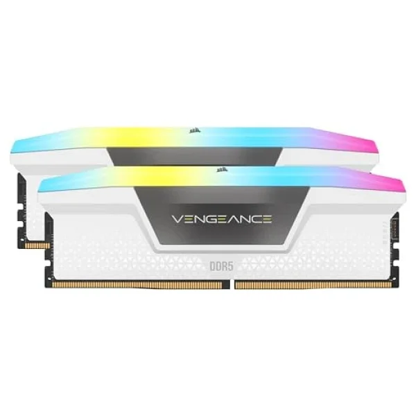 Corsair Vengeance RGB 32 GB (2x16) 6000 MHz Cl30 Cmh32gx5m2b6000z30w DDR5 RAM - Görsel 3