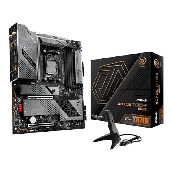 Asrock X870e Taichi Wi-Fi AMD Am5 DDR5 E-Atx Anakart - Görsel 3