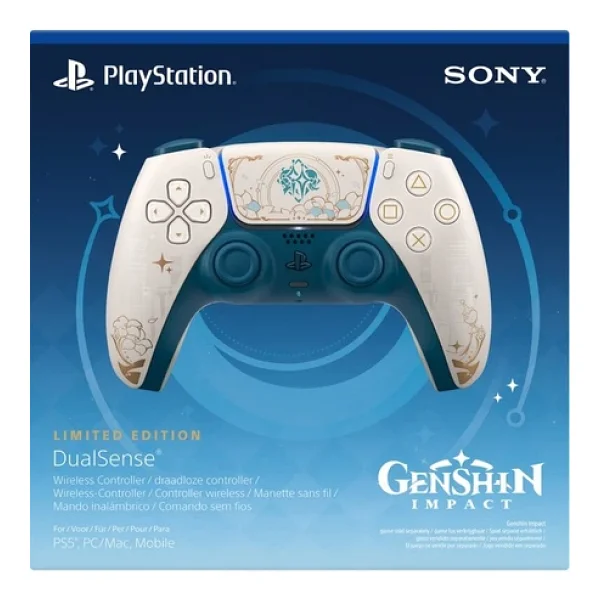 Sony Dualsense Genshin Impact Limited Edition Kablosuz PS5 Oyun Kolu - Görsel 2
