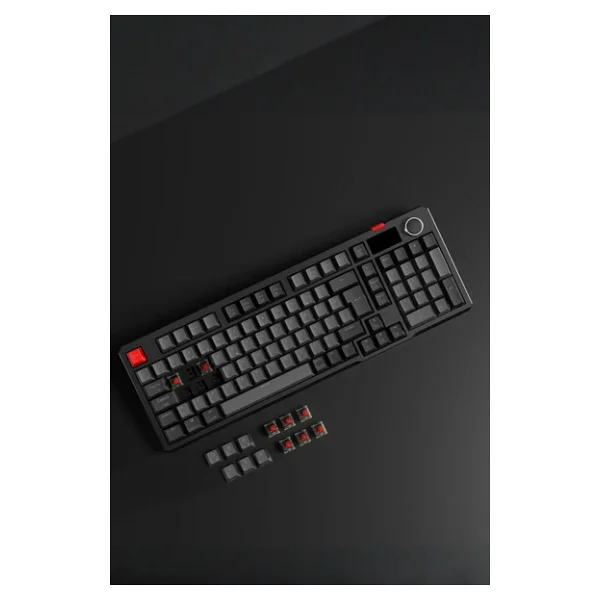 Rampage Loyal Pro Siyah-Gri RGB Red Switch Kablosuz Mekanik Oyuncu Klavyesi - Görsel 5