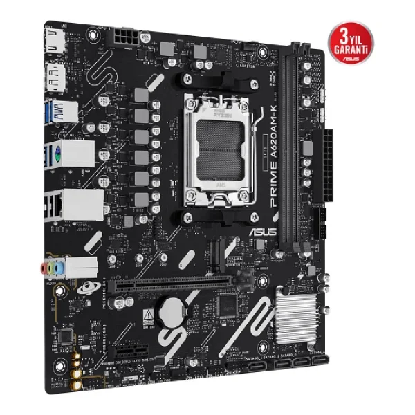 Asus Prime A620am-K AMD Am5 DDR5 Micro Atx Anakart - Görsel 6