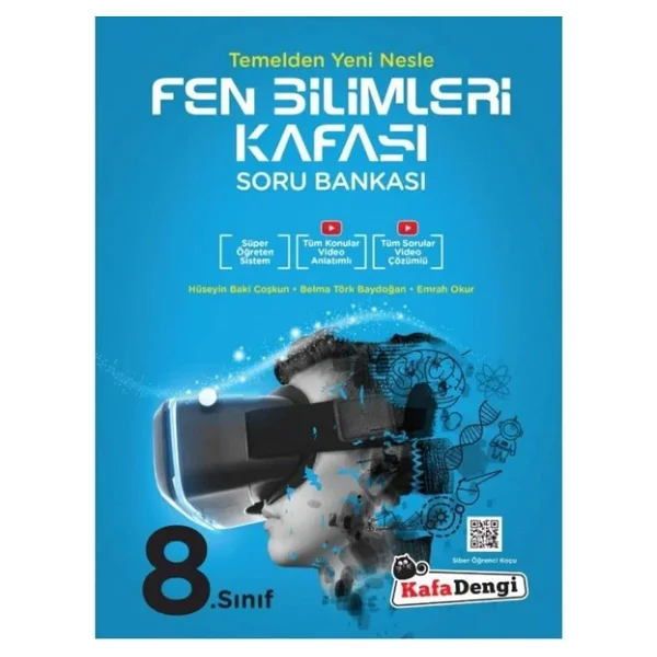 Kafa Dengi Yayınları 8. Sınıf Lgs Fen Bilimleri Kafası Video Çözümlü Soru Bankası - Görsel 9