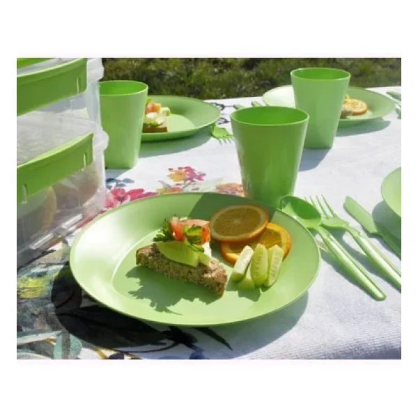 Katlı Piknik Seti Yeşil - Görsel 4