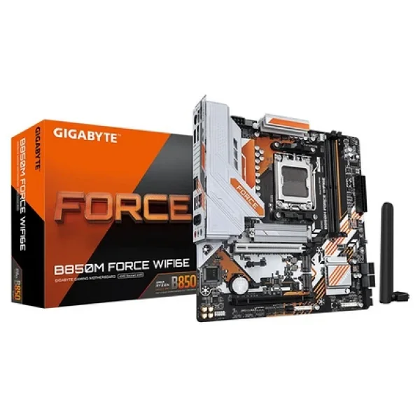 Gigabyte B850m Force Wıfı6e AMD Am5 DDR5 Micro Atx Anakart - Görsel 4