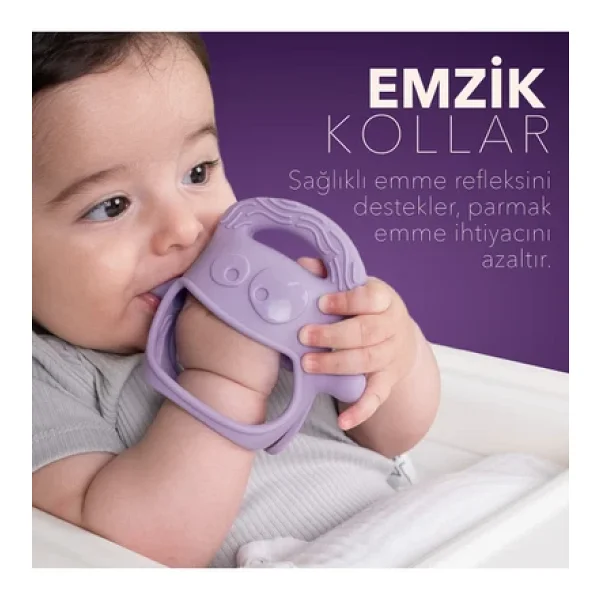 Mochi 2 İn 1 Yeşil Diş Kaşıyıcı - Görsel 6