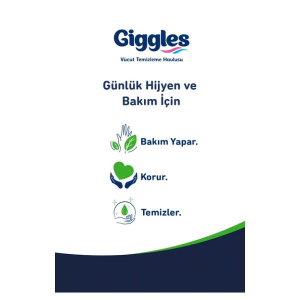 Giggles 50'li 24 Adet Vücut Temizleme Havlusu - Görsel 10