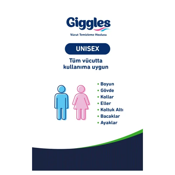 Giggles 50'li 24 Adet Vücut Temizleme Havlusu - Görsel 9