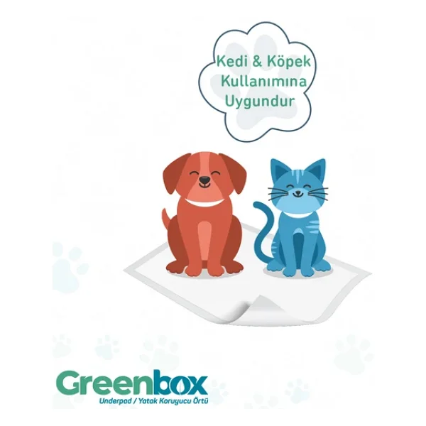 Greenbox 60x90 Cm 30'lu 4 Adet Yatak Koruyucu Örtü - Görsel 5