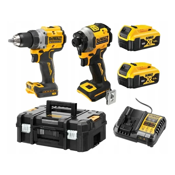 Dewalt Dck2051p2t Çift Akülü 5 Ah Elektrikli El Aletleri Seti - Görsel 3