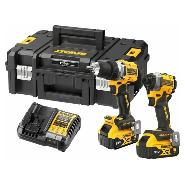 Dewalt Dck2051p2t Çift Akülü 5 Ah Elektrikli El Aletleri Seti - Görsel 4