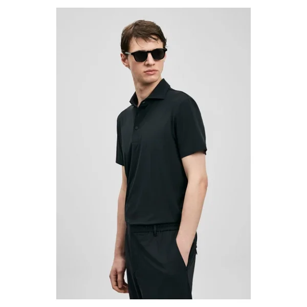 Lufian Spencer Hi-Tech Performance Kısa Kollu Polo Yaka Erkek Tişört - Görsel 3