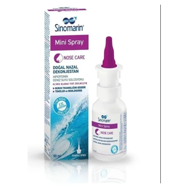 Sinomarin Mini Deniz Suyu 50 Ml Burun Spreyi - Görsel 5