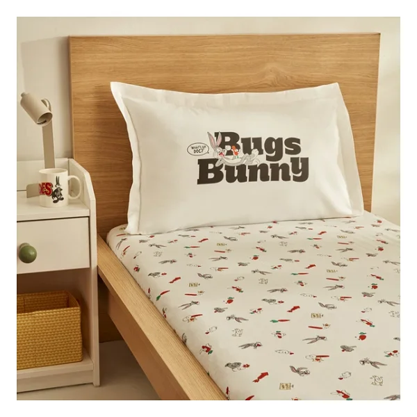 Karaca Home Looney Tunes Carrot Crazy Tek Kişilik Çarşaf Takımı - Görsel 5