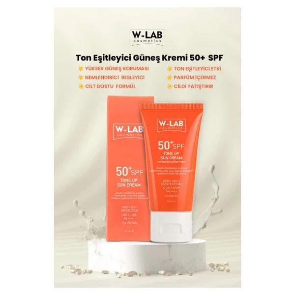 W-Lab Kozmetik Ton Up Güneş Kremi 50 Ml - Görsel 6