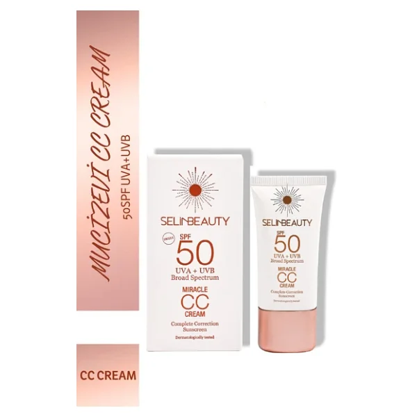 Selin Beauty Miracle Cc Krem 50 Ml - Görsel 6