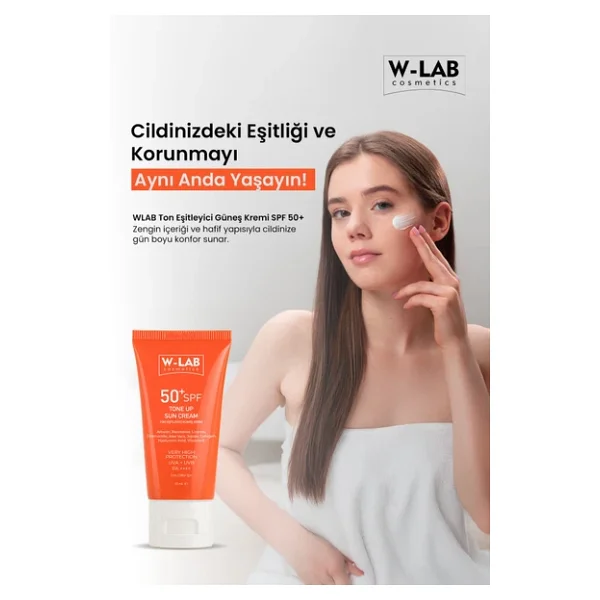 W-Lab Kozmetik Ton Up Güneş Kremi 50 Ml - Görsel 5