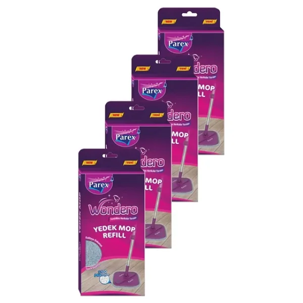 Parex Wondero Yedek Paspas Mop Refill (4 Lü Set) - Görsel 4