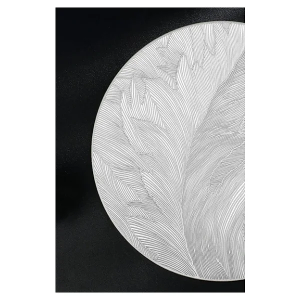 Digithome 6'lı Amerikan Servisi Supla Yuvarlak Gümüş 38 Cm - Acr-622/20 - Görsel 3