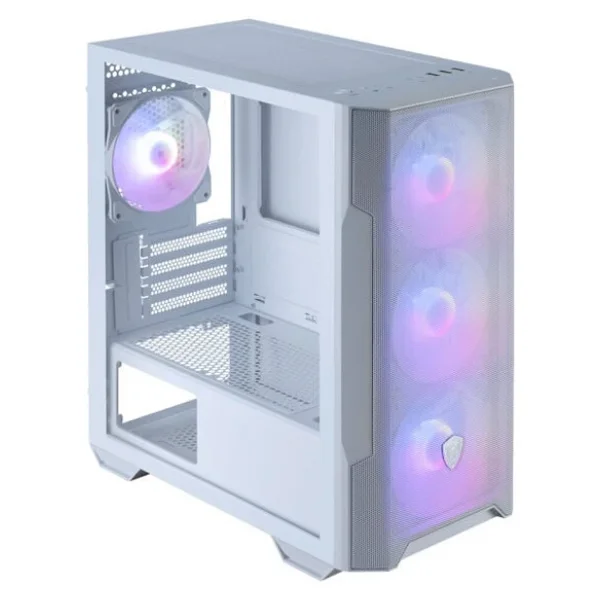 Msı Mag Forge M100r Argb Fanlı Beyaz Micro Atx Oyuncu Kasası - Görsel 6