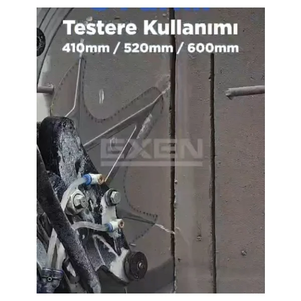 Exen Ep 6000 Bl 6000 W 410 Mm Beton Kesme Makinesi - Görsel 7