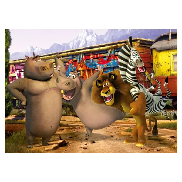 Ks Games Madagascar 50 Parça Puzzle Mg709 - Görsel 5