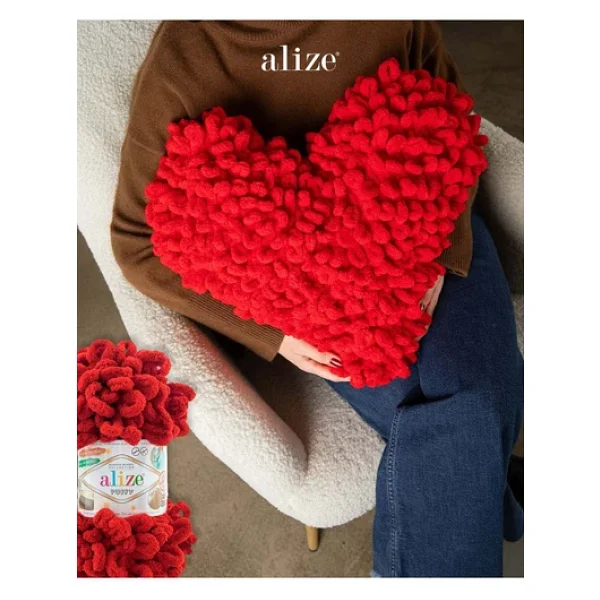 Alize Puffy 3'lü İp 416 - Görsel 5