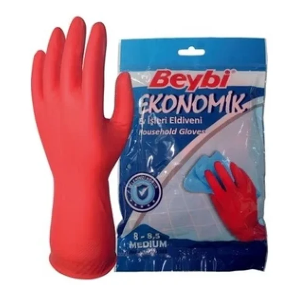 Beybi Bulaşık Eldiveni Ekonomik Large (9-9,5) - Görsel 3