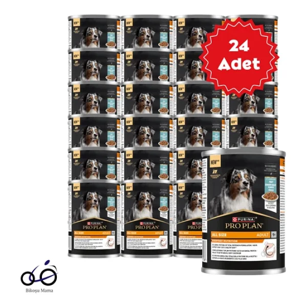 Pro Plan Jöle İçinde Balıklı Yetişkin Köpek Konservesi 400grx24 Adet - Görsel 3