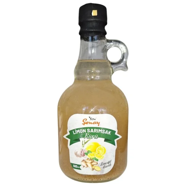 Şenay Limon Sarımsak Kürü 500 Ml (Zencefil İlaveli) - Görsel 4