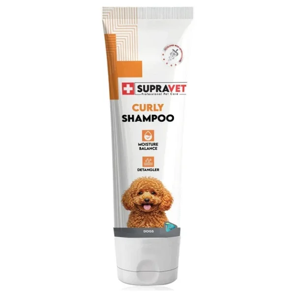 Supravet 200 Ml Kıvırcık Tüylü Köpek Şampuanı - Görsel 3