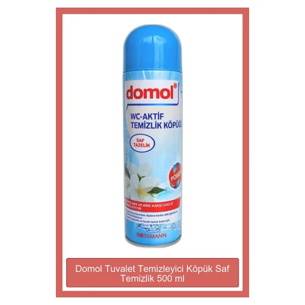 Domol Saf Temizlik Tuvalet Temizleyici Köpük 500 Ml - Görsel 5