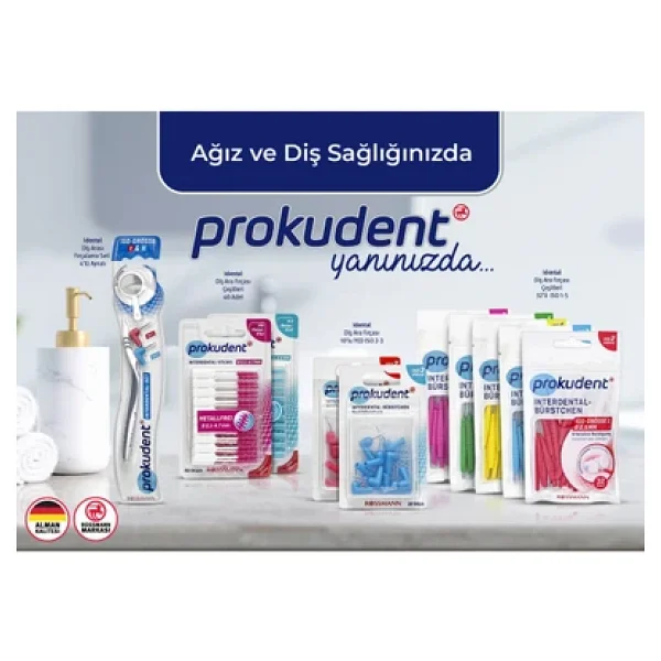 Prokudent Sarı Iso 4 0.7 Mm 32'li Arayüz Fırçası - Görsel 5