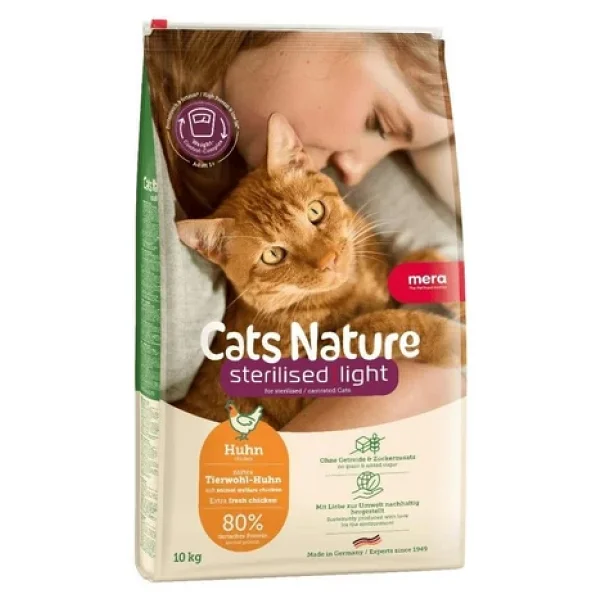 Mera Nature Light Tavuklu 10 Kg Kısırlaştırılmış Kedi Maması - Görsel 3