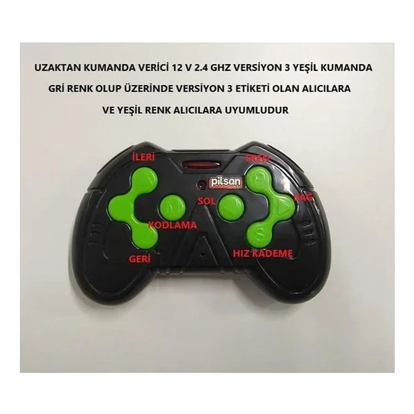 Pilsan 12 Volt Anakart Kumanda Takımı 2749 - Görsel 7