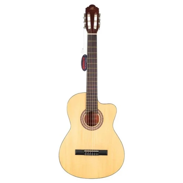Barcelona Lc 3900 Cnl Cutaway Natural Klasik Gitar - Görsel 6