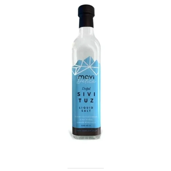 Mayi Tuz Delice Doğal Sıvı Kaynak Tuzu 500 Ml - Görsel 2