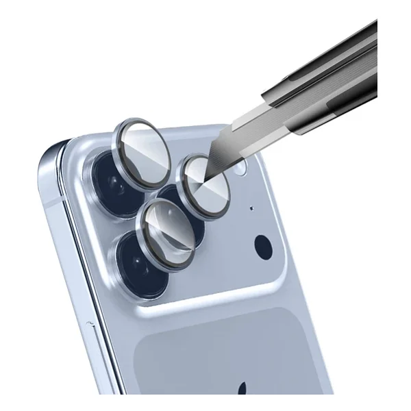 Apple iPhone 17 Pro Max Zore Mikro Kamera Lens Koruyucu - Görsel 4