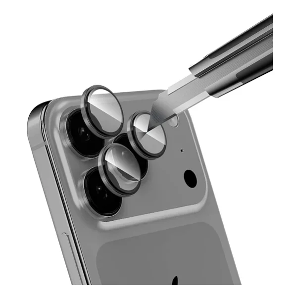 Apple iPhone 17 Pro Max Zore Mikro Kamera Lens Koruyucu - Görsel 5