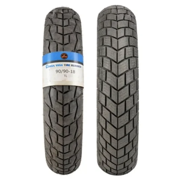 Iran Yasa Tıre&Rubber Yamaha Ybr 125 Motosiklet Lastik Seti 275-18 Tt Ve 90/90-18 Tl - Görsel 3