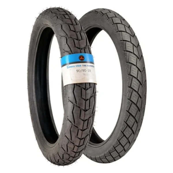 Iran Yasa Tıre&Rubber Yamaha Ybr 125 Motosiklet Lastik Seti 275-18 Tt Ve 90/90-18 Tl - Görsel 2