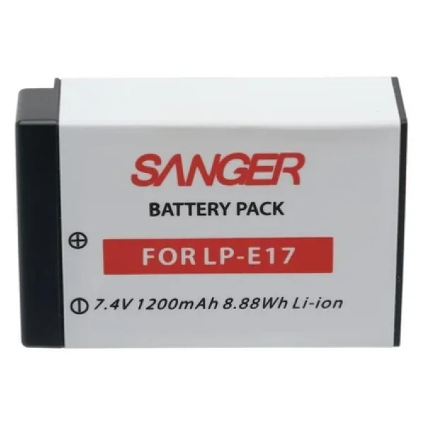 Sanger Lp-E17 Canon Fotoğraf Makinesi Batarya - Görsel 6