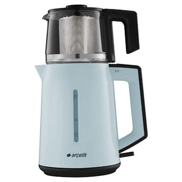 Arçelik Cm 3940 M Mavi 1800 W Cam Demlikli Çay Makinesi - Görsel 4