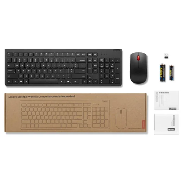 Lenovo Essential Gen2 4X31R64489 Kablosuz Klavye Mouse Seti - Görsel 5