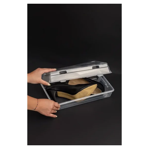 Metsar Home 20'li Set Şeffaf Ayakkabı Kutusu Erkek& Bayan- Ayakkabı Saklama Kutusu Düzenleyici Organizer - Görsel 6