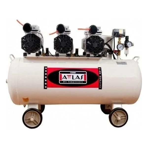 Attlas Sk20100 100 Lt Sessiz Yağsız Monofaze Kompresör - Görsel 5